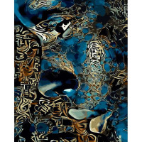 SR-VA-3413 Картина за номерами Дівчина ФантазіяStrateg SR-VA-3413 Картина за номерами Дівчина ФантазіяStrateg