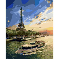 SR-SY6136 Картина за номерами Вечірня СенаStrateg