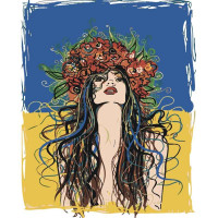 SR-SY6540 Картина за номерами Вільна та незалежнаStrateg SR-SY6540 Картина за номерами Вільна та незалежнаStrateg