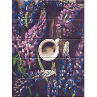 ASW216 Картина за номерами на дереві Гармонія кольоруArtStory