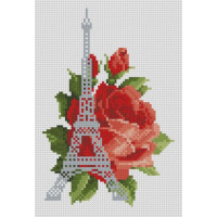 Алмазна картина Dream Art Ейфелева вежа (18 х 26 см) (DA-31552, Без підрамника)