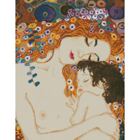 Алмазна картина Dream Art Мати та дитина. Клімт (40 х 51 см) (DA-31597, Без підрамника)