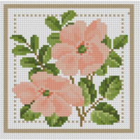 Мозаїка алмазна Dream Art Тернівник (17 х 17 см) (DA-31641M, Без підрамника)