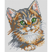 Алмазна мозаїка Dream Art Котик (20 х 25 см) (DA-31748, Без підрамника) Алмазна мозаїка Dream Art Котик (20 х 25 см) (DA-31748, Без підрамника)