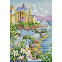 Алмазна вишивка Dream Art На набережній (33 х 47 см) (DA-31766, Без підрамника)