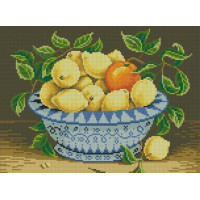 Алмазна вишивка Dream Art Кошик лимонів (28 х 38 см) (DA-31787, Без підрамника)