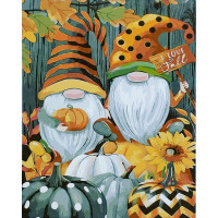 SR-B-SY6894 Полотно для малювання Осінні гномиStrateg SR-B-SY6894 Полотно для малювання Осінні гномиStrateg