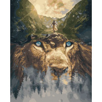 BK-GX45042 Картина за номерами Тотем леваRainbow Art BK-GX45042 Картина за номерами Тотем леваRainbow Art