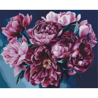 AP2082 Картина за номерами Королівський букет AP2082 Картина за номерами Королівський букет