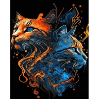 SR-GS1004 Картина за номерами ПротилежностіStrateg SR-GS1004 Картина за номерами ПротилежностіStrateg