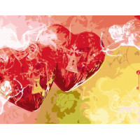 SR-B-DY210 Картина за номерами КупідонStrateg