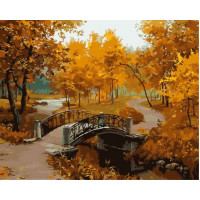 MS334 Картини за номерами Осінній парк (міст) Babylon