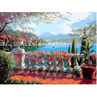 VP004 Розмальовка за номерами Тераса в Белладжо Babylon