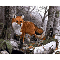 VP347 Картина за номерами Лиса Babylon