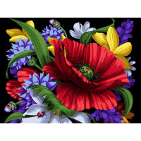 VP533 Картина за номерами Букет з сонечком Babylon VP533 Картина за номерами Букет з сонечком Babylon