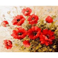 VP579 Картина за номерами Маковий настрій Babylon VP579 Картина за номерами Маковий настрій Babylon