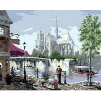 MR-Q356 Картина розмальовка Сонячний краєвид Mariposa MR-Q356 Картина розмальовка Сонячний краєвид Mariposa