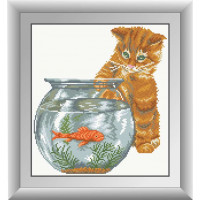 Алмазна живопис Dream Art Цікавість (DA-30332, Без підрамника)