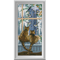 Набір алмазна мозаїка Dream Art Спостерігачі (квадратні камені, повна зашивка) (DA-30492, Без підрамника)
