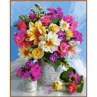 NB804R Розмальовка за номерами Казковий букетBabylon NB804R Розмальовка за номерами Казковий букетBabylon