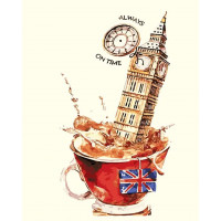 AS0208 Картина розмальовка Англійське чаювання ArtStory AS0208 Картина розмальовка Англійське чаювання ArtStory