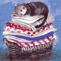 AS0231 Картина розмальовка Зимовий сон (Без коробки) ArtStory AS0231 Картина розмальовка Зимовий сон (Без коробки) ArtStory