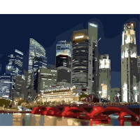 AS0257 Малювання за цифрами Нічні вогні ArtStory AS0257 Малювання за цифрами Нічні вогні ArtStory