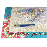 AS0398 Забарвлення за цифрами Офісний кіт ArtStory AS0398 Забарвлення за цифрами Офісний кіт ArtStory