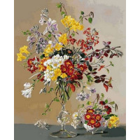 VP1055 Забарвлення за цифрами Букет у витонченій вазі Babylon VP1055 Забарвлення за цифрами Букет у витонченій вазі Babylon