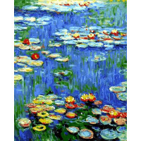 VP1103 Забарвлення за номерами Водяні лілії Клод Моне Babylon VP1103 Забарвлення за номерами Водяні лілії Клод Моне Babylon