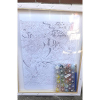 BK-GX31417 Картина за номерами Романтичний настрій