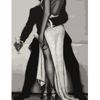 AS0813 Картина за номерами Любовне побачення ArtStory