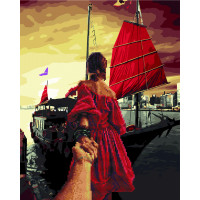 GZS1068 Алмазна картина Іди за мною. Яскраво-червоні вітрила Rainbow Art GZS1068 Алмазна картина Іди за мною. Яскраво-червоні вітрила Rainbow Art