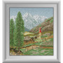 Алмазна вишивка Dream Art Село в горах (DA-30927, Без підрамника)