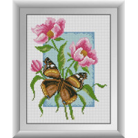 Алмазна мозаїка Dream Art Метелик Адмірал (DA-31036, Без підрамника)