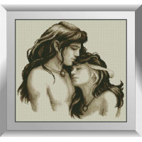 Картина зі страз Dream Art Закохані (DA-31157, Без підрамника)