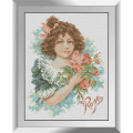 Картина із мозаїки Dream Art Троянда (DA-31342, Без підрамника)