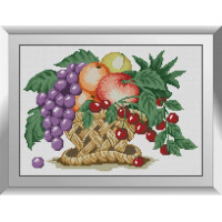 Картина із мозаїки Dream Art Фруктовий кошик (DA-31395, Без підрамника) Картина із мозаїки Dream Art Фруктовий кошик (DA-31395, Без підрамника)