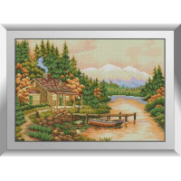 Картина зі страз Dream Art Осінній вечір (DA-31442, Без підрамника) Картина зі страз Dream Art Осінній вечір (DA-31442, Без підрамника)