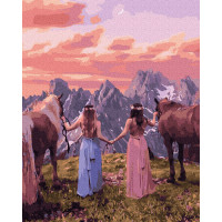 BK-GX35794 Картини за номерами На вершині гори