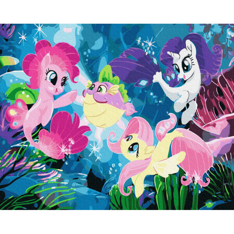 BK-GX31704 Картина за номерами My Little Pony