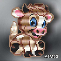 Дитячий магніт Art Solo Бичок (АТМ52, Без підрамника)