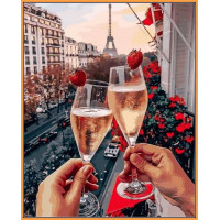 NB2221R Картина за номерами Це наш вечірBabylon