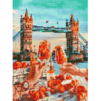 Набір мозаїка алмазна Rainbow Art Сніданок в Лондоні (EJ1259, На підрамнику)