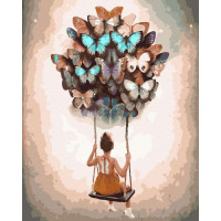 BK-GX43692 Картина за номерами Казкова качалкаRainbow Art BK-GX43692 Картина за номерами Казкова качалкаRainbow Art