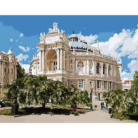 SR-SY6557 Картина за номерами Прекрасний оперний театрStrateg SR-SY6557 Картина за номерами Прекрасний оперний театрStrateg