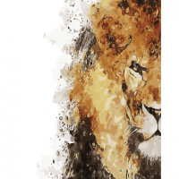 SR-B-SY6060 Картина за номерами Левовий погляд Strateg SR-B-SY6060 Картина за номерами Левовий погляд Strateg