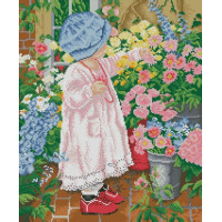 Набір алмазної вишивки Dream Art Садівниця (44 х 53 см) (DA-31560, Без підрамника)