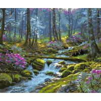 SR-SY6607 Полотно для малювання Серед лісуStrateg