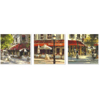 VPT003 Картини за номерами Літні кафе Babylon